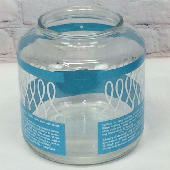 Vintage DeVilbiss No. 145 Vaporizer Humidifier Aqua Blue Glass Piece ONLY - Picture 6 of 6